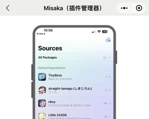 iOS 16.1.2 Misaka 管理器，可以安装插件
